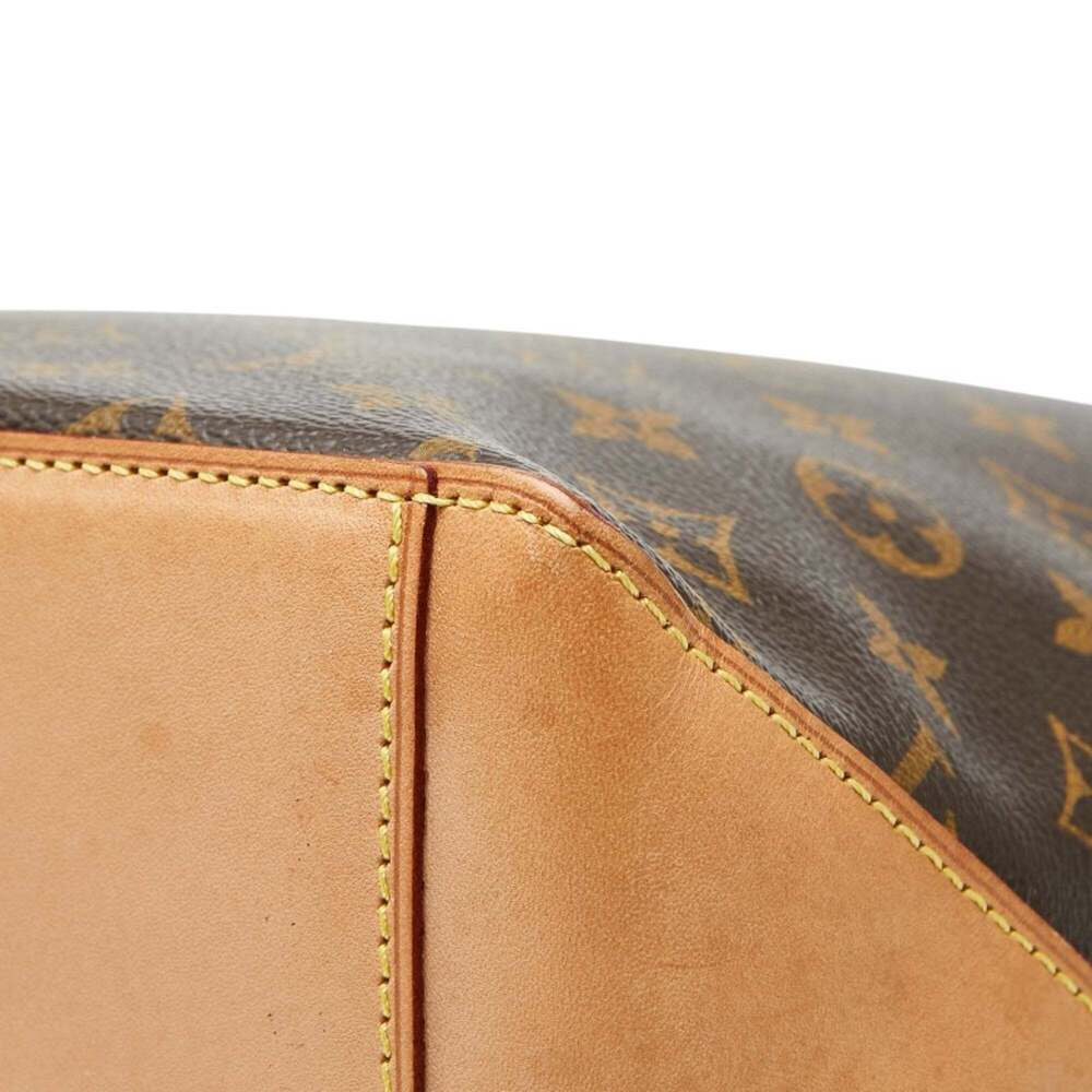 LOUIS VUITTON Authentic Brown Monogram Leather Shoulder Bag - Picture 4 of 10